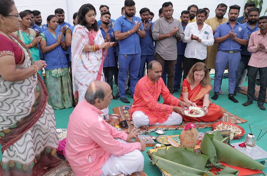 Bhoomipoojan à Vadodara